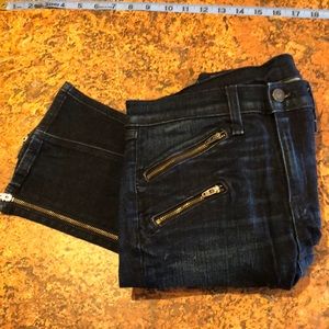 Rag & bone skinny zipper jeans size 28